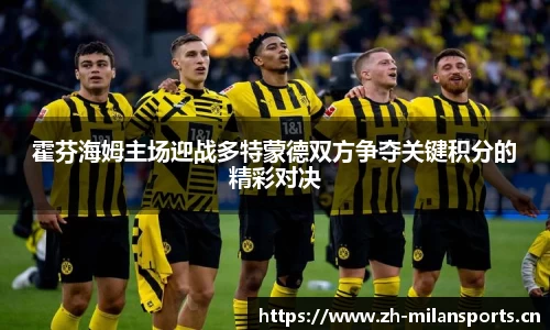 霍芬海姆主场迎战多特蒙德双方争夺关键积分的精彩对决